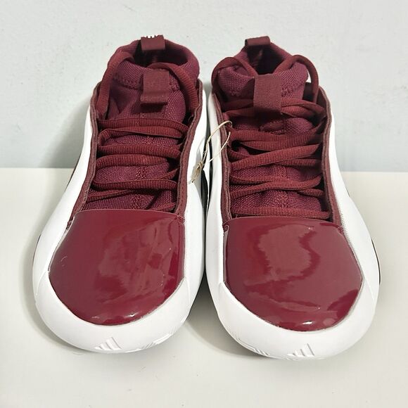 Adidas Harden Vol. 8 SM “White Maroon” Men’s Size 8 Basketball Sneakers
